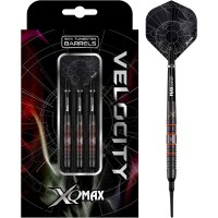 XQ Max Velocity Soft Darts Schwarz 20 g