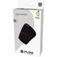 Pure2Improve Neopren Oberschenkelbandage schwarz XL