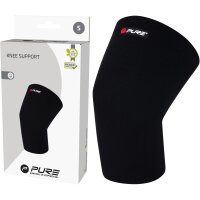 Pure2Improve Kniebandage schwarz XL