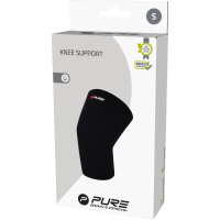 Pure2Improve Kniebandage schwarz XL