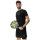 UYN Candela Winged Padelshirt Herren B995 - black onix/lime S