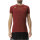 UYN Candela Winged Padelshirt Herren R768 - carmin/yellow S