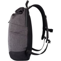 CLIQUE Roll-Up Rucksack 955 - anthrazitmeliert