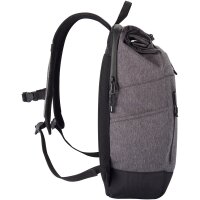 CLIQUE Roll-Up Rucksack 955 - anthrazitmeliert