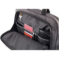 CLIQUE Laptop Schultertasche 955 - anthrazitmeliert