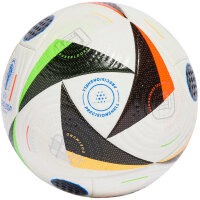 10er Ballpaket adidas Fußballliebe Offizieller EURO24 Pro Spielball 001A - white/black/globlu 5