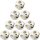 10er Ballpaket NIKE Mercurial Fade Fußball 102 - white/gold/black 3