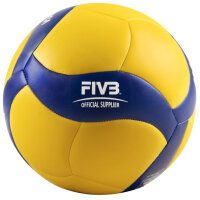 MIKASA V360W-SL Volleyball 000 - blau/gelb 5