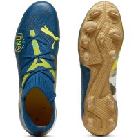 PUMA Future 7 Match BNA FG/AG Fußballschuhe 01 - sailing blue/marine blue/pelé yellow/grassy green/gold 41