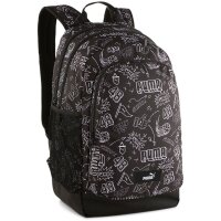 PUMA Academy Rucksack 06 - PUMA black/b&w graphic aop