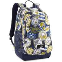 PUMA Academy Rucksack 04 - PUMA navy/soccer badges aop