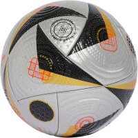 adidas Fußballliebe Finale Pro Spielball 2024/25 080A - silvmt/goldmt/black/s 5