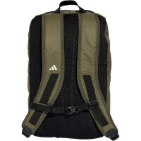 adidas Performance Essentials 3-Streifen Rucksack AETE - olistr/white