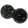 BLACKROLL DuoBall Faszienball Ø 8 cm schwarz/grün