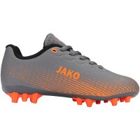 JAKO Lightning AG Fußballschuhe Kinder 862 - steingrau/neonorange 28