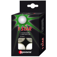 6er Pack Sponeta Tischtennisbälle * Qualität