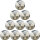 10er Ballpaket erima Hybrid Training 2.0 Fußball Trainingsball white/black 5