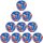 10er Ballpaket adidas Fußballliebe EURO24 Club Freizeitball