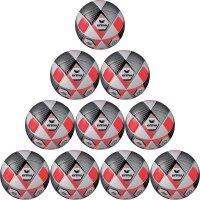 10er Ballpaket erima Hybrid Match Fußball Spielball...