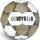 10er Ballpaket DERBYSTAR Brillant TT Fußball Trainingsball weiss/gold/silber 5