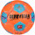 10er Ballpaket DERBYSTAR Bundesliga Brillant APS High Visible Fußball Spielball 2024/25 orange/blau/pink 5