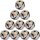 10er Ballpaket adidas Fußballliebe Finale Pro Spielball 2024/25 080A - silvmt/goldmt/black/s 5
