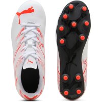 PUMA Attacanto FG/AG Fußballschuhe Kinder 13 - PUMA white/glowing red 30