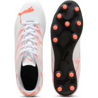 PUMA Attacanto FG/AG Fußballschuhe Herren 13 - PUMA white/glowing red 40
