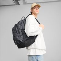 PUMA Academy Print Rucksack 07 - PUMA black/logo lab aop