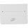 NIKE Icon Air Force 1 Card Chrome Portmonnaie 159 - white/white/metallic silver