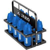 JAKO Trinkflaschenset 8x Trinkflaschen + Halter 440 -...
