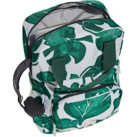 adidas Leaf Print Rucksack JG1111 - orbit grey/collegiate green/green/semi court green......