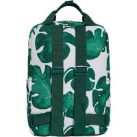 adidas Leaf Print Rucksack JG1111 - orbit grey/collegiate green/green/semi court green......