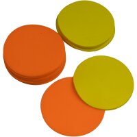 24er Pack Powershot Markierungsscheiben Gelb/Orange