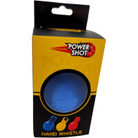Powershot Handbirnenpfeife inkl. Box Blau
