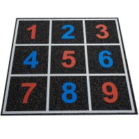 TRENDY SPORT Rubber Flooring ProFuTra Bodenmatte 40,5m²