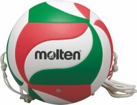 molten Volleyball Trainingsball mit 2 Halteseilen...