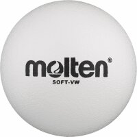 molten Schaumstoffball Volleyball weiß