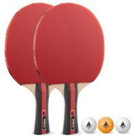 JOOLA Rosskopf Tischtennisschläger Set 2...