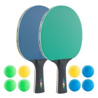 JOOLA Colorato Tischtennisschläger Set 2...