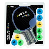 JOOLA Colorato Tischtennisschläger Set 2...