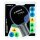 JOOLA Colorato Tischtennisschläger Set 2 Schläger + 8 Bälle