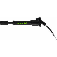 erima Pumpe mit Luftdruckmesser black/green gecko