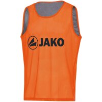 JAKO Wende-Markierungshemdchen neonorange/steingrau Bambini