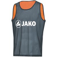 JAKO Wende-Markierungshemdchen neonorange/steingrau Bambini
