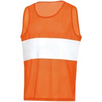 JAKO Stripe Kennzeichnungshemd neonorange Junior