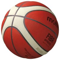 molten Basketball Indoor offizieller Spielball FIBA B7G5000 orange Gr. 7