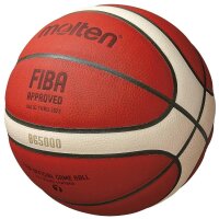 molten Basketball Indoor offizieller Spielball FIBA B7G5000 orange Gr. 7