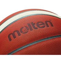 molten Basketball Indoor offizieller Spielball FIBA B7G5000 orange Gr. 7