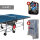Sponeta S 3-47 i Tischtennisplatte Sportline Indoor + Abdeckhülle + Schläger Set